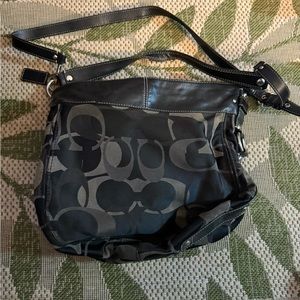 Black medium Shoulder Coach Bag